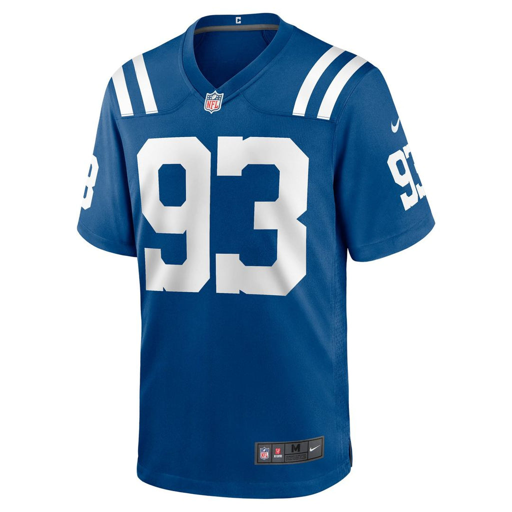 Dwight Freeney Indianapolis Colts Royal Team Retired Player Game Jersey
