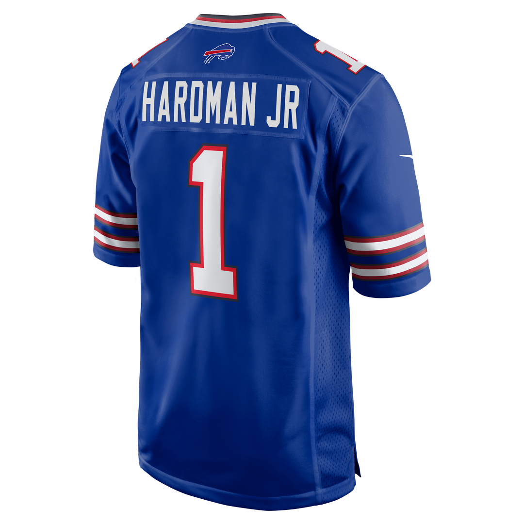Mecole Hardman Buffalo Bills Royal Team Game Jersey