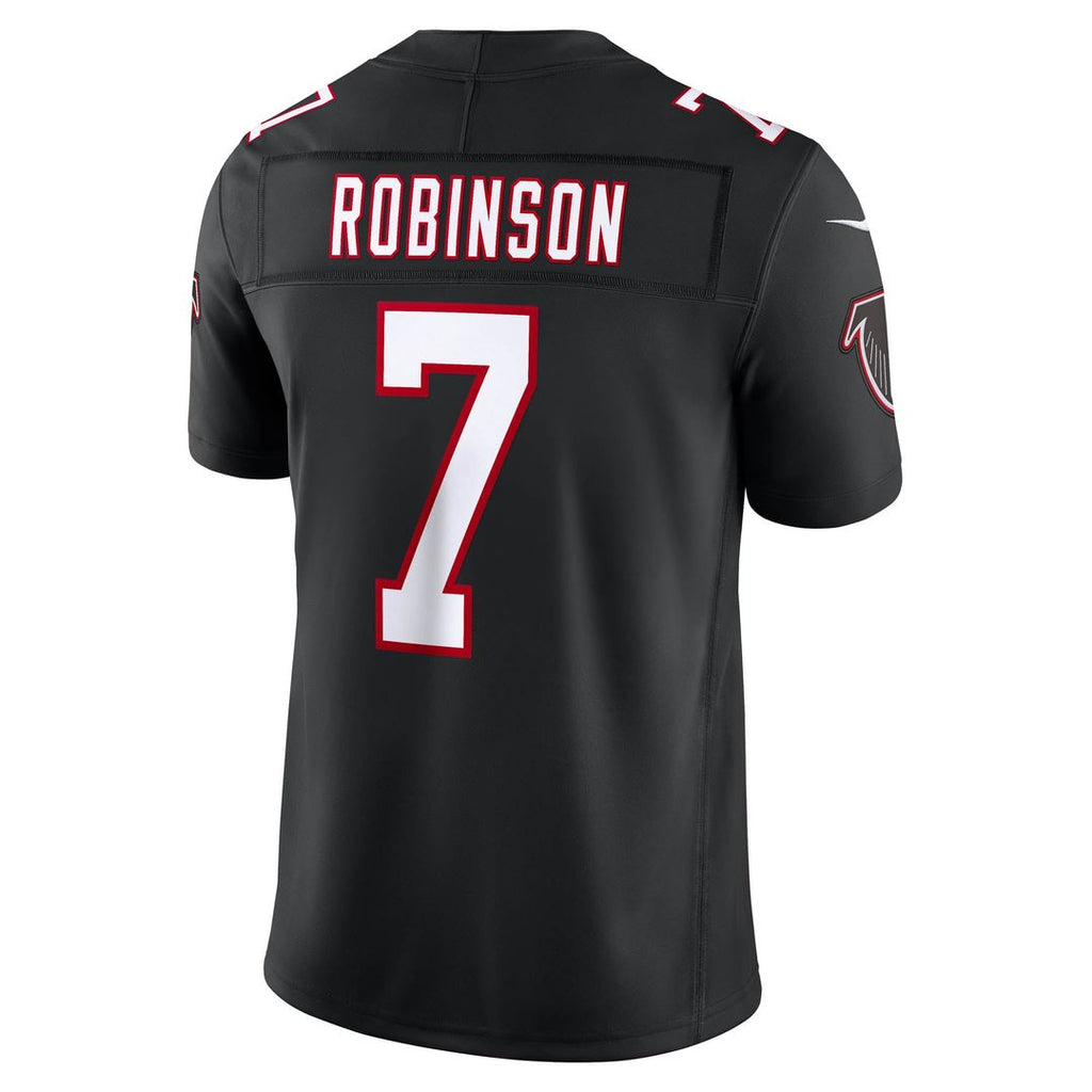 Bijan Robinson Atlanta Falcons Black Alternate Throwback Vapor F.U.S.E. Stitched Limited Jersey
