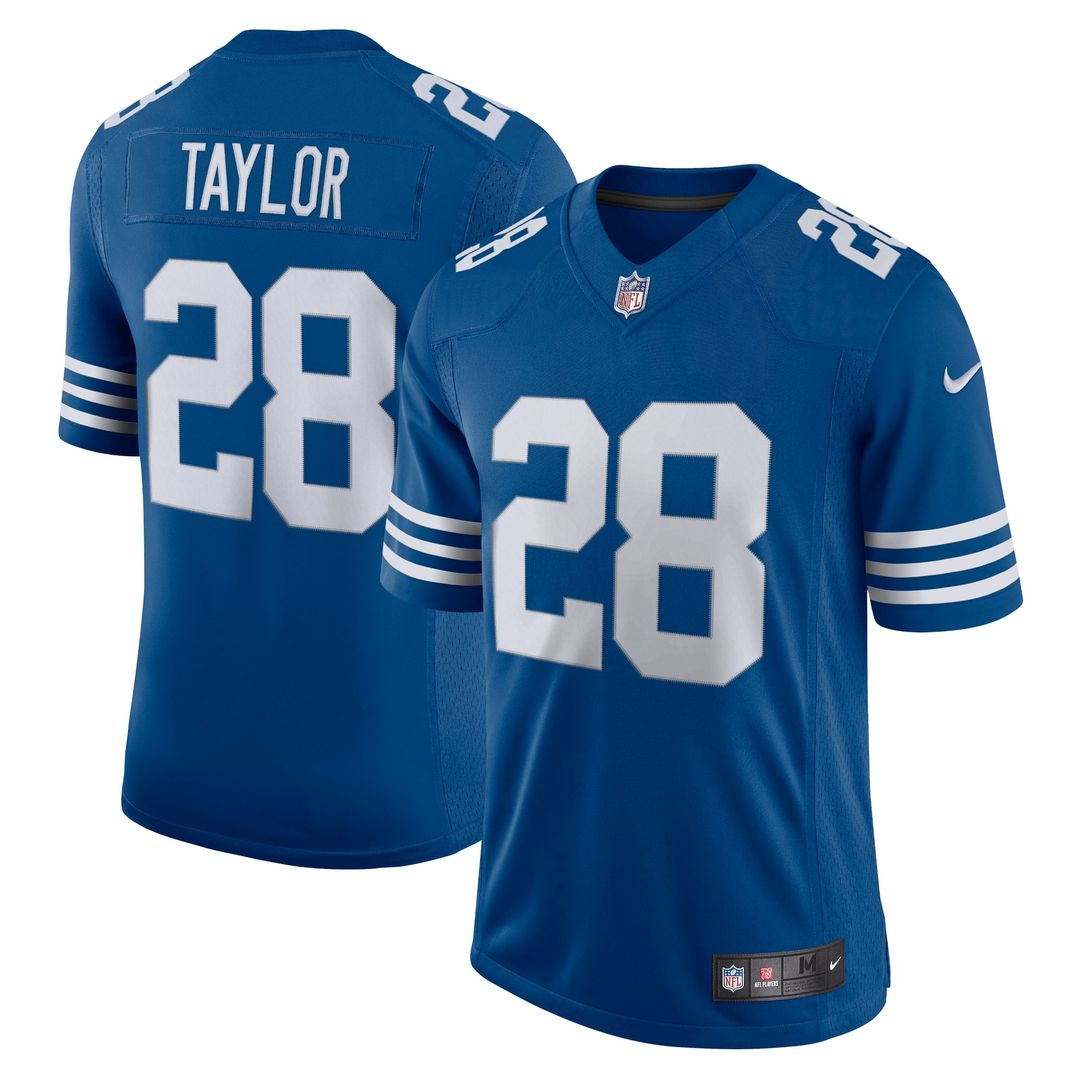 Jonathan Taylor Indianapolis Colts Royal Alternate Vapor Limited Jersey