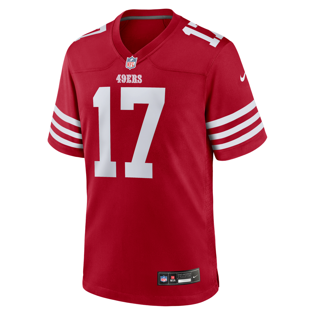Jordan Watkins San Francisco 49ers Scarlet Team Game Jersey