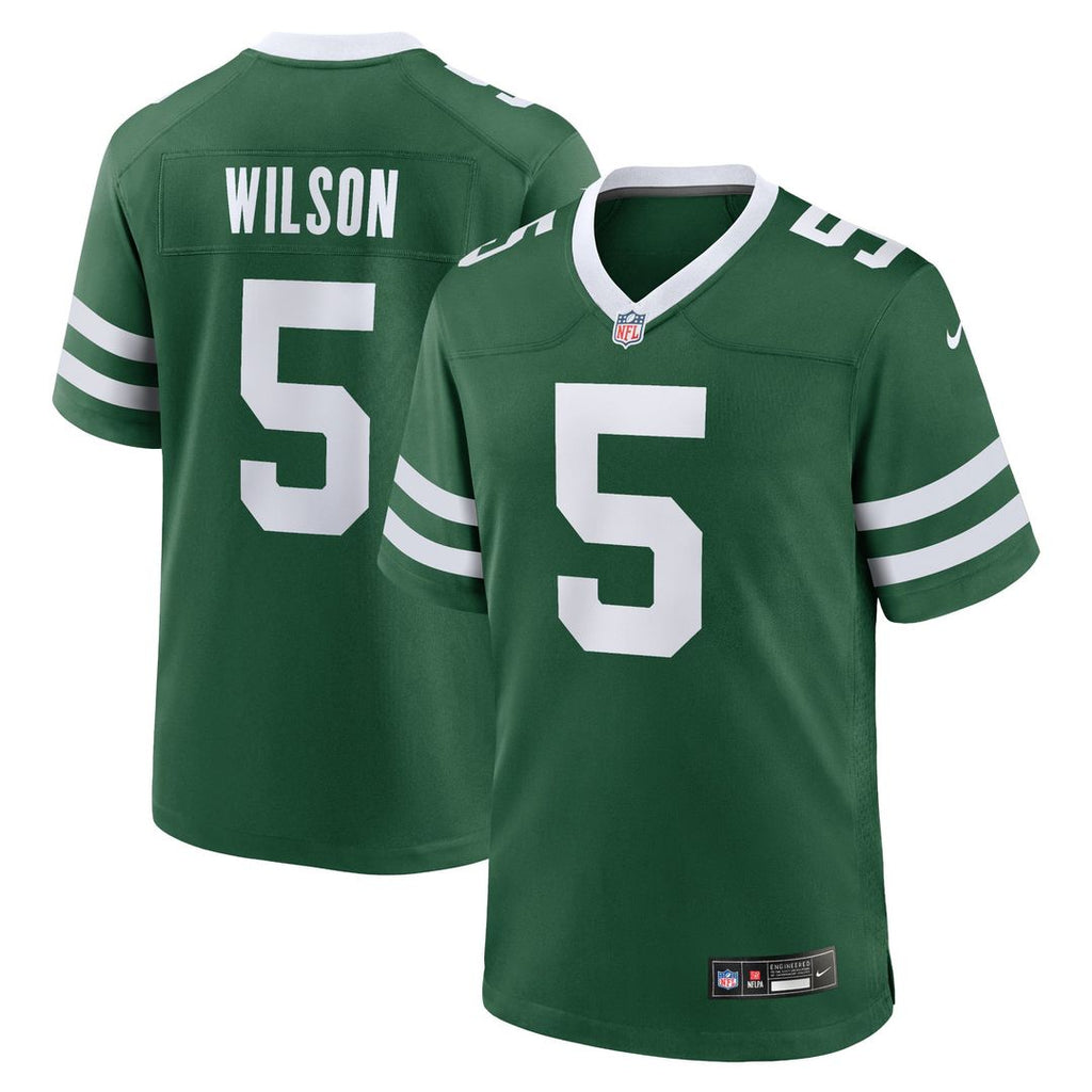 Garrett Wilson New York Jets Legacy Green Game Jersey