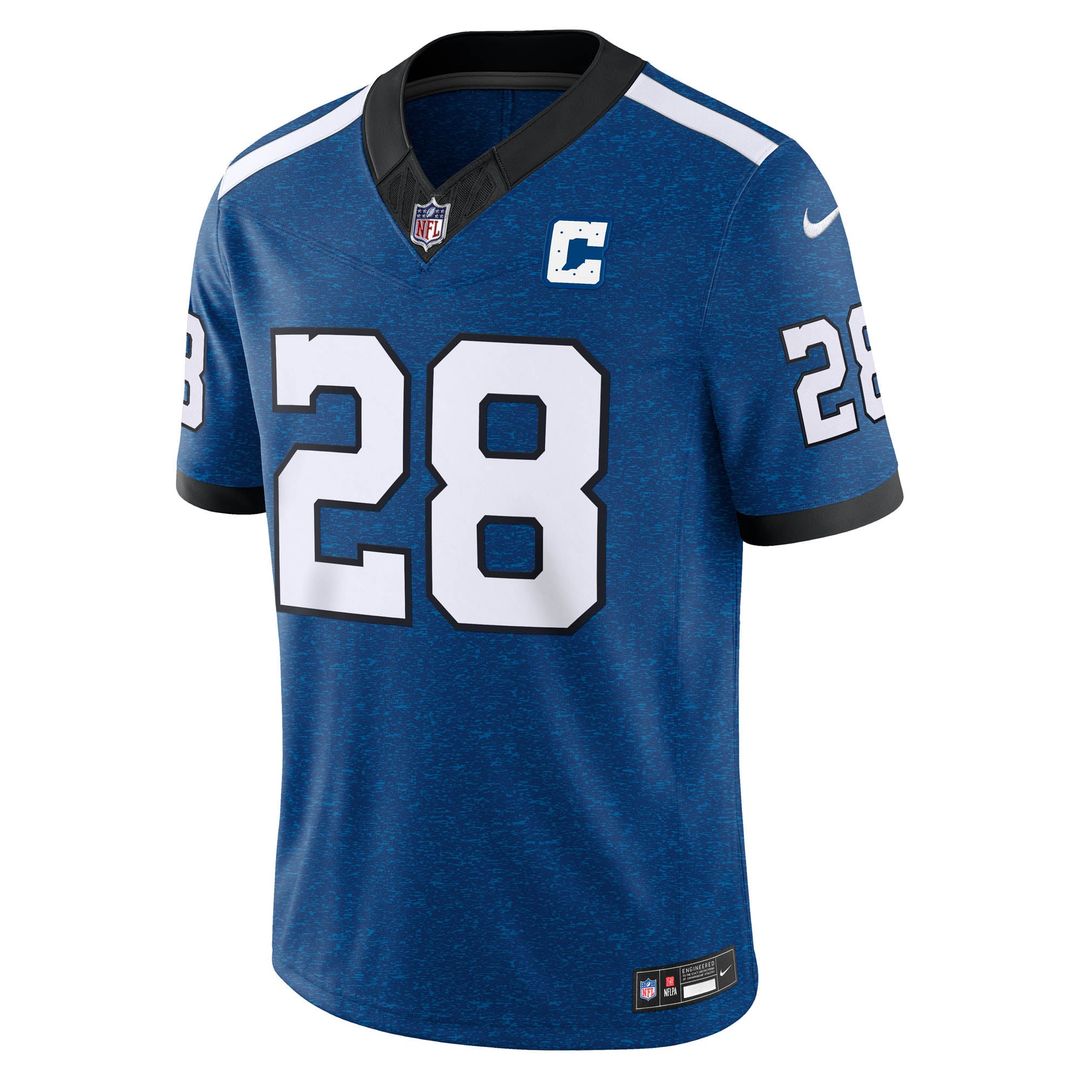 Jonathan Taylor Indianapolis Colts Royal Alternate Indiana Nights Vapor F.U.S.E. Stitched Limited Jersey