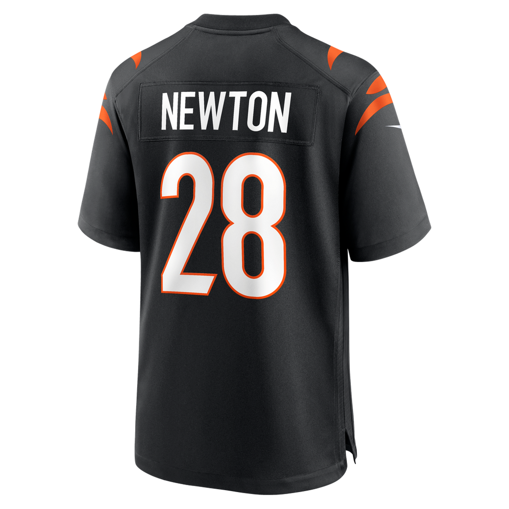 Josh Newton Cincinnati Bengals Black Game Jersey
