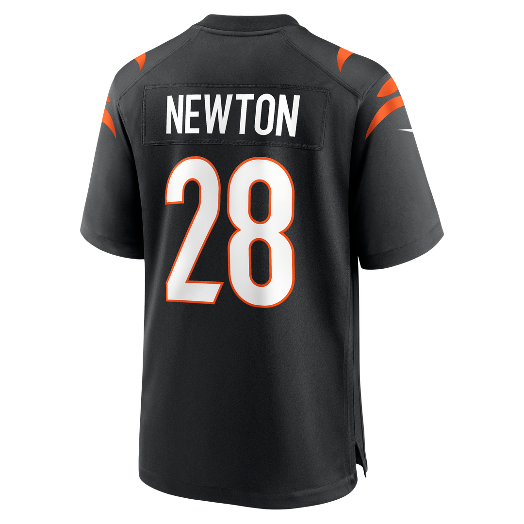 Josh Newton Cincinnati Bengals Black Game Jersey