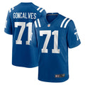 Matt Goncalves Indianapolis Colts Royal Game Jersey