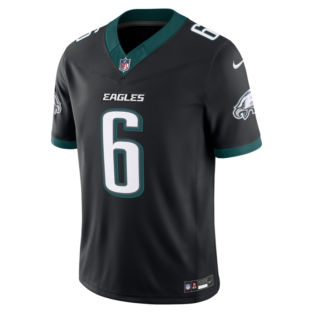 DeVonta Smith Philadelphia Eagles Kelly Green Alternate Vapor F.U.S.E. Stitched Limited Jersey