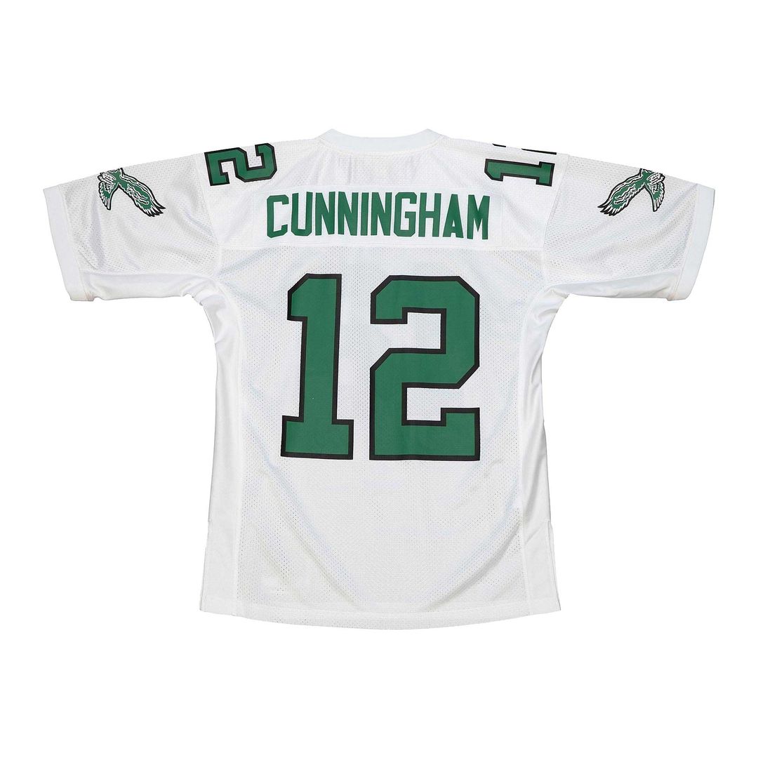 Randall Cunningham Philadelphia Eagles 1992 White Authentic Throwback Retired Player Jersey