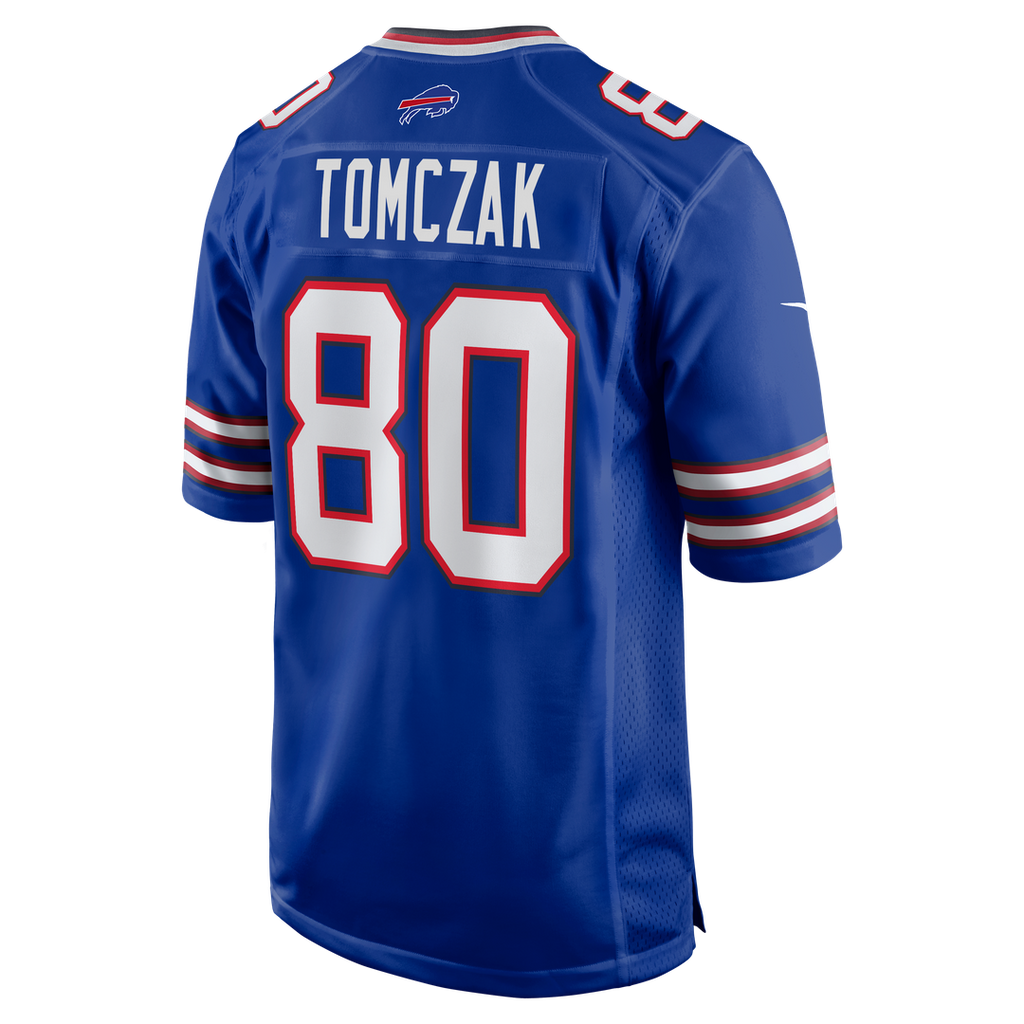 Max Tomczak Buffalo Bills Royal Team Game Jersey