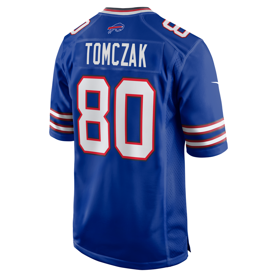 Max Tomczak Buffalo Bills Royal Team Game Jersey