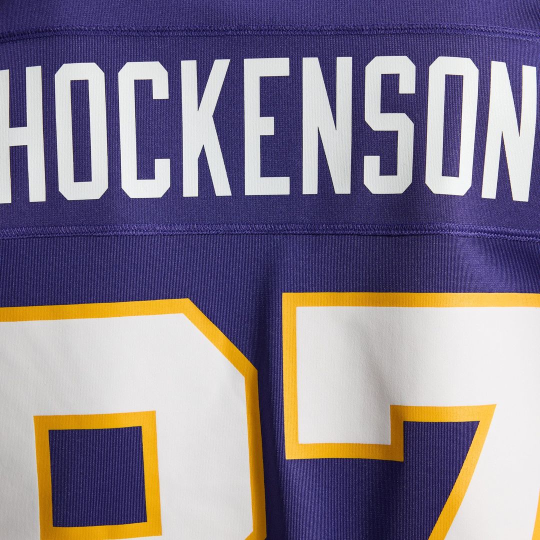 T.J. Hockenson Minnesota Vikings Purple Classic Player Game Jersey