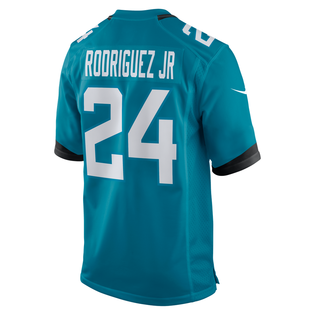 Chris Rodriguez Jr. Jacksonville Jaguars Teal Team Game Jersey