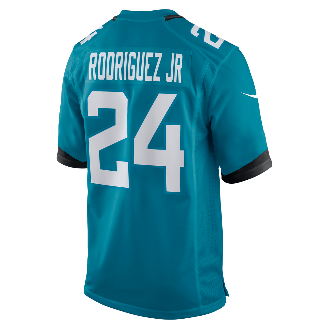 Chris Rodriguez Jr. Jacksonville Jaguars Teal Team Game Jersey