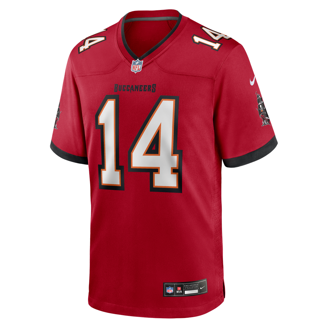 Brad Johnson Tampa Bay Buccaneers Red Game Retired Player Jersey