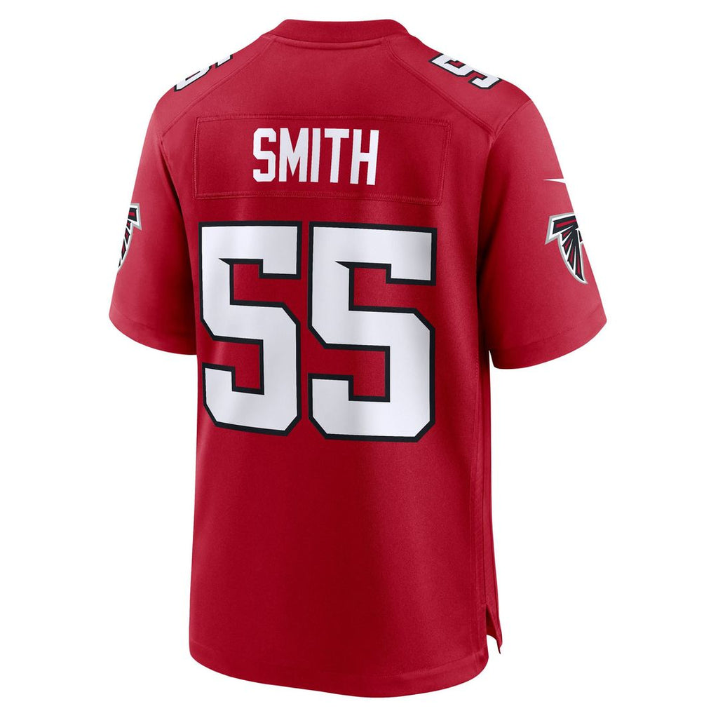 Za'Darius Smith Atlanta Falcons Red Team Game Jersey