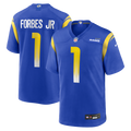 Emmanuel Forbes Jr. Los Angeles Rams Royal Team Game Jersey