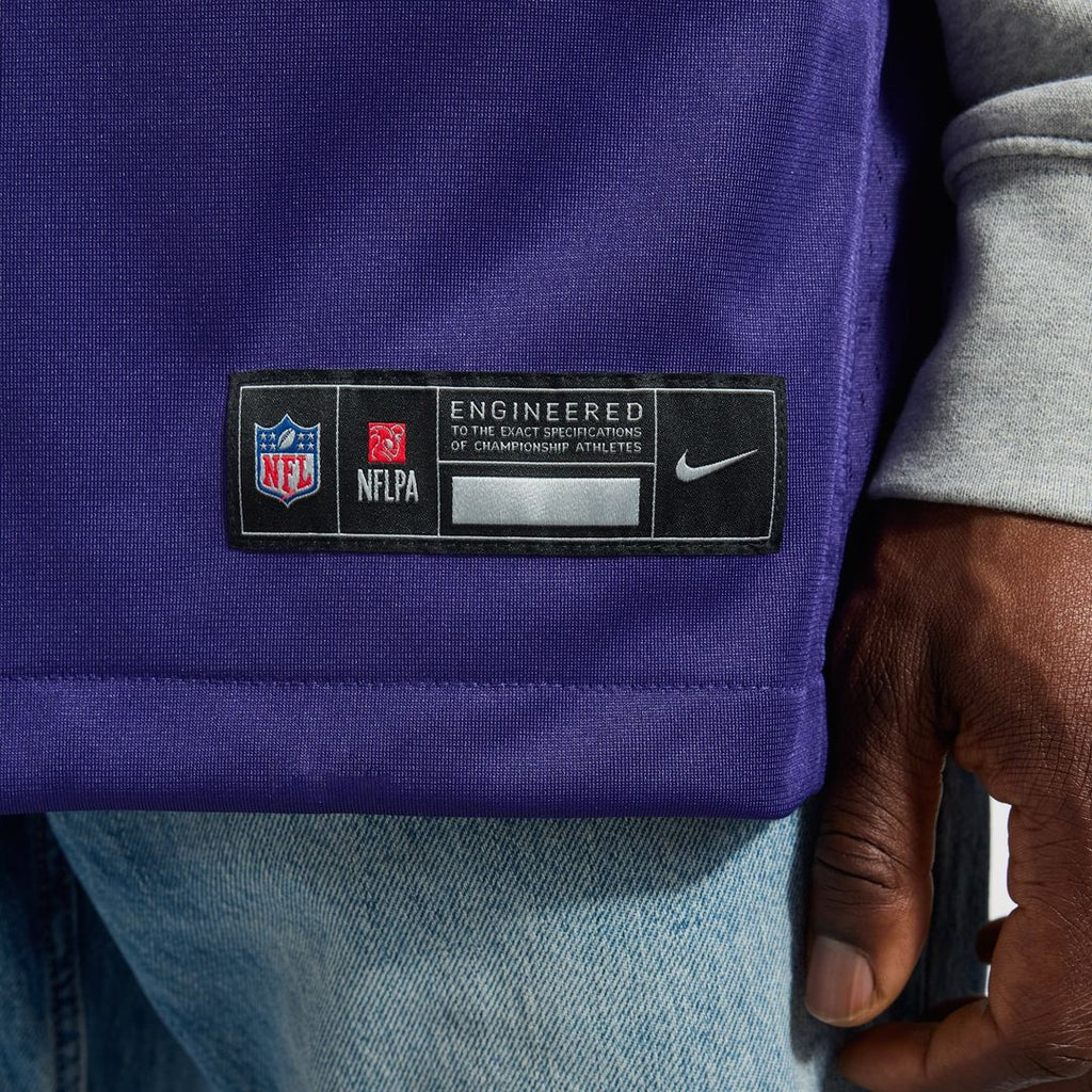 Kyle Hamilton Baltimore Ravens Purple Alternate Game Jersey