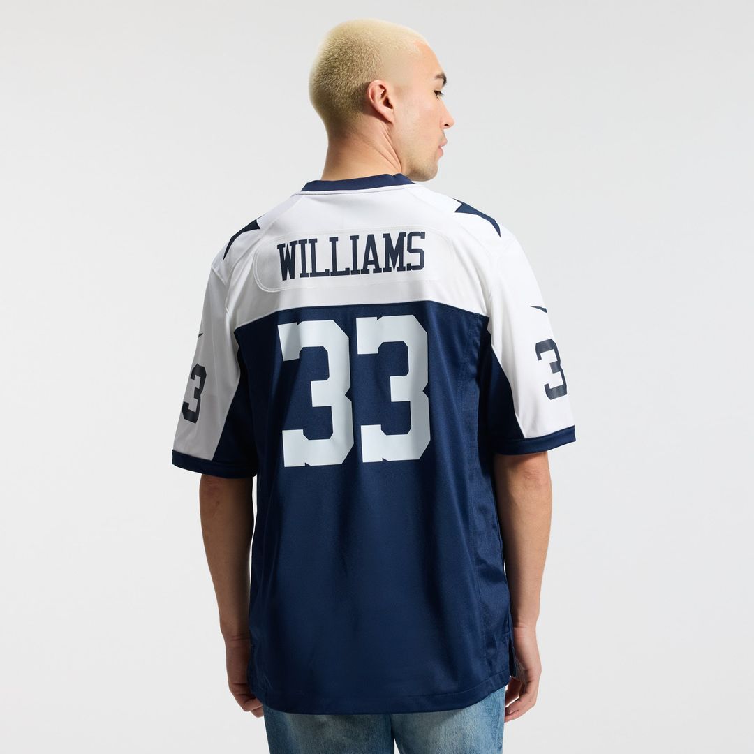 Javonte Williams Dallas Cowboys Navy Alternate Game Jersey
