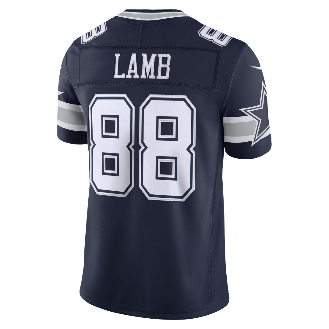 CeeDee Lamb Dallas Cowboys Navy Team Vapor F.U.S.E. Stitched Limited Jersey