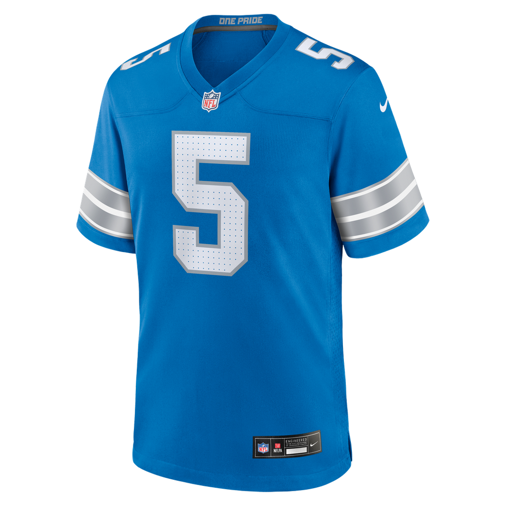 Teddy Bridgewater Detroit Lions Blue Team Game Jersey