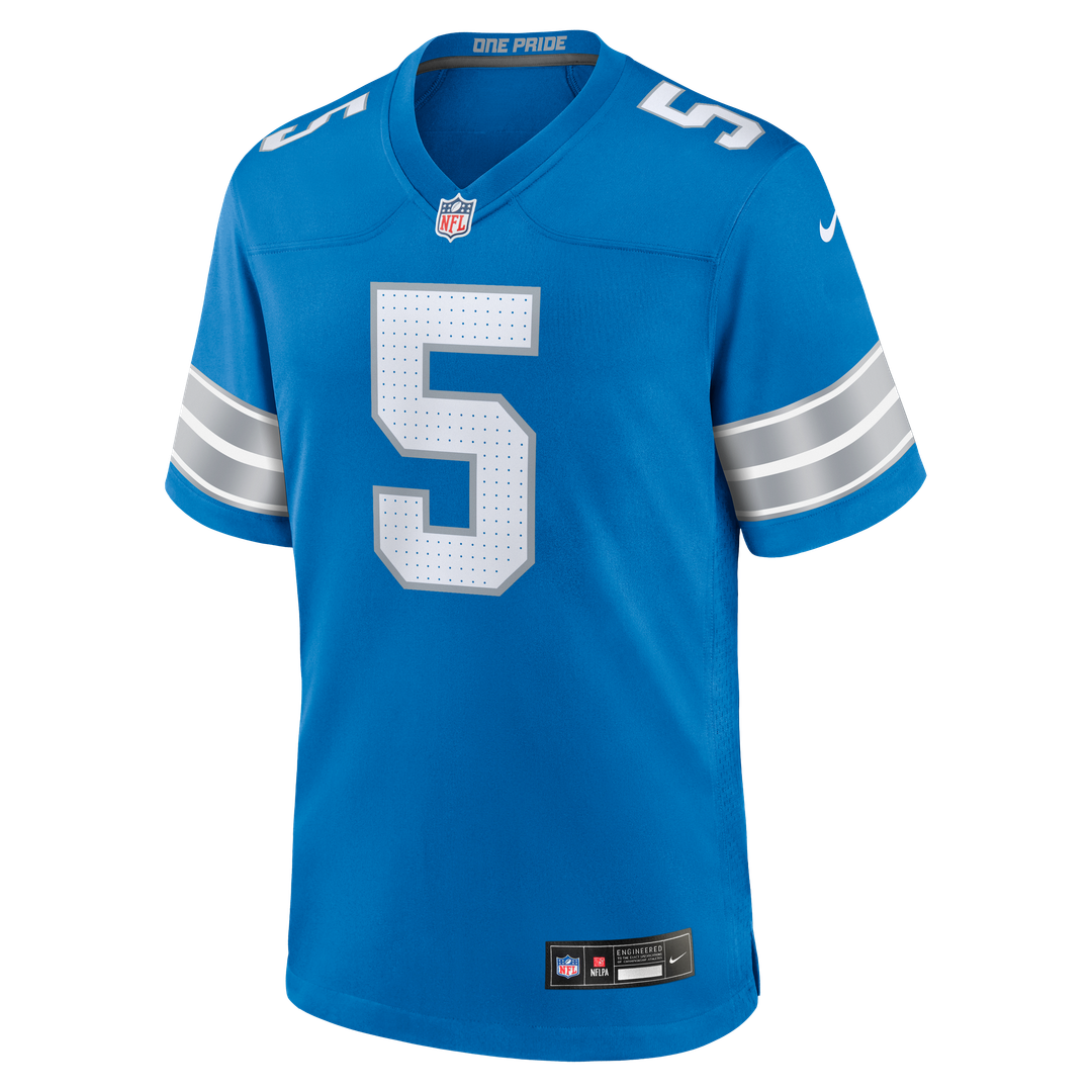 Teddy Bridgewater Detroit Lions Blue Team Game Jersey