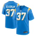 Jordan Oladokun Los Angeles Chargers Powder Blue Team Game Jersey