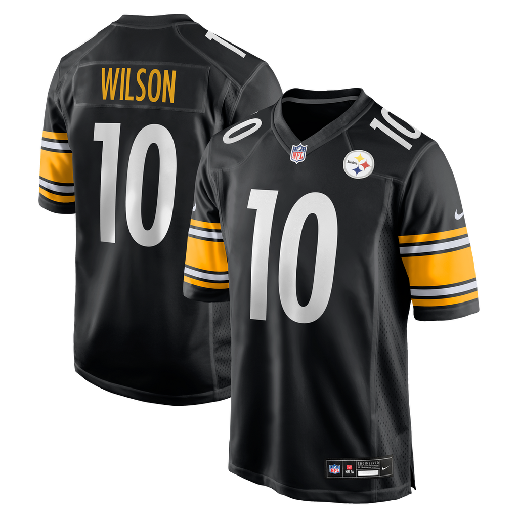 Roman Wilson Pittsburgh Steelers Black Game Player Jersey