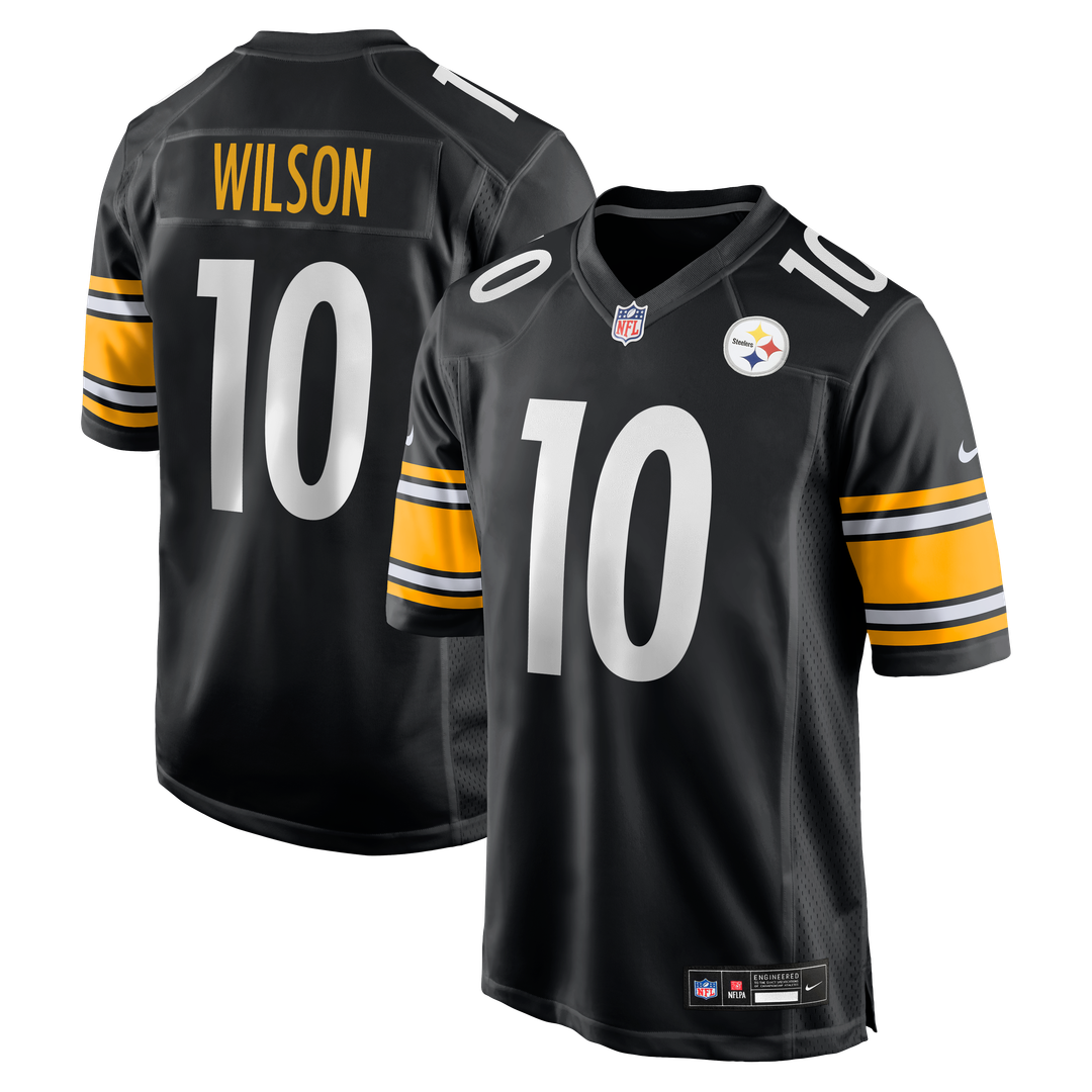 Roman Wilson Pittsburgh Steelers Black Game Player Jersey
