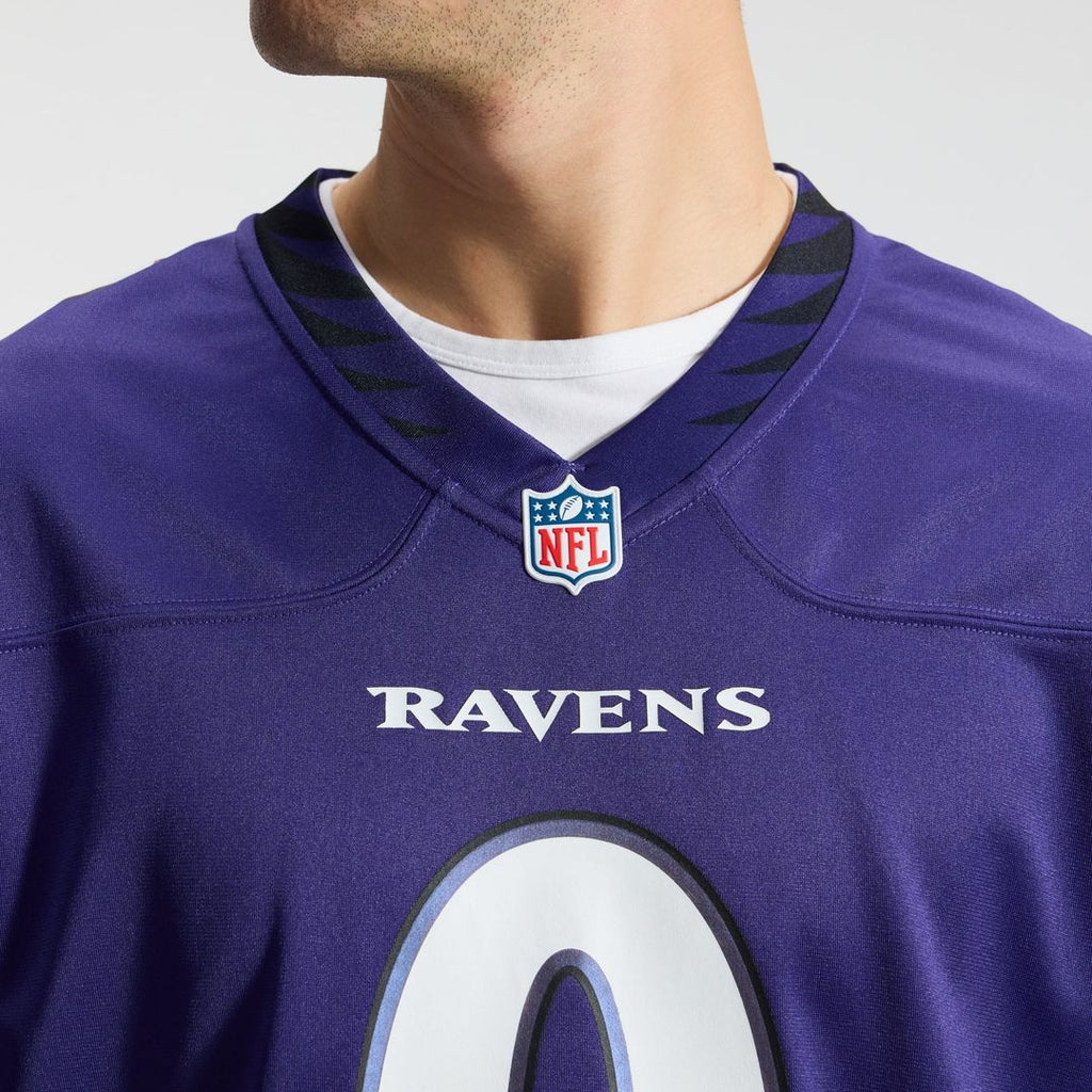 Roquan Smith Baltimore Ravens Purple Team Game Jersey