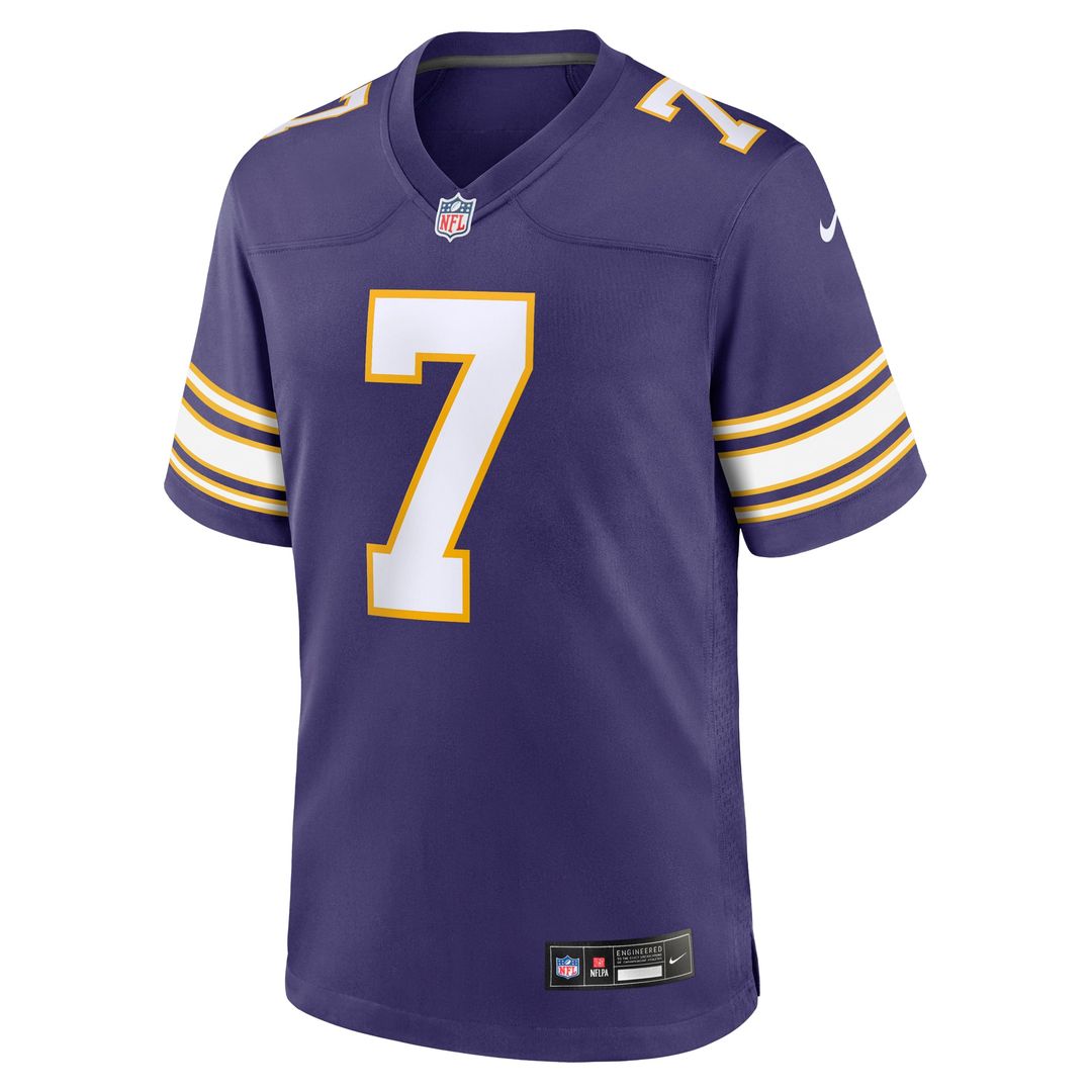 Byron Murphy Jr. Minnesota Vikings Purple Alternate Game Jersey