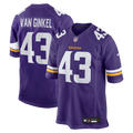 Andrew Van Ginkel Minnesota Vikings Purple Team Game Jersey