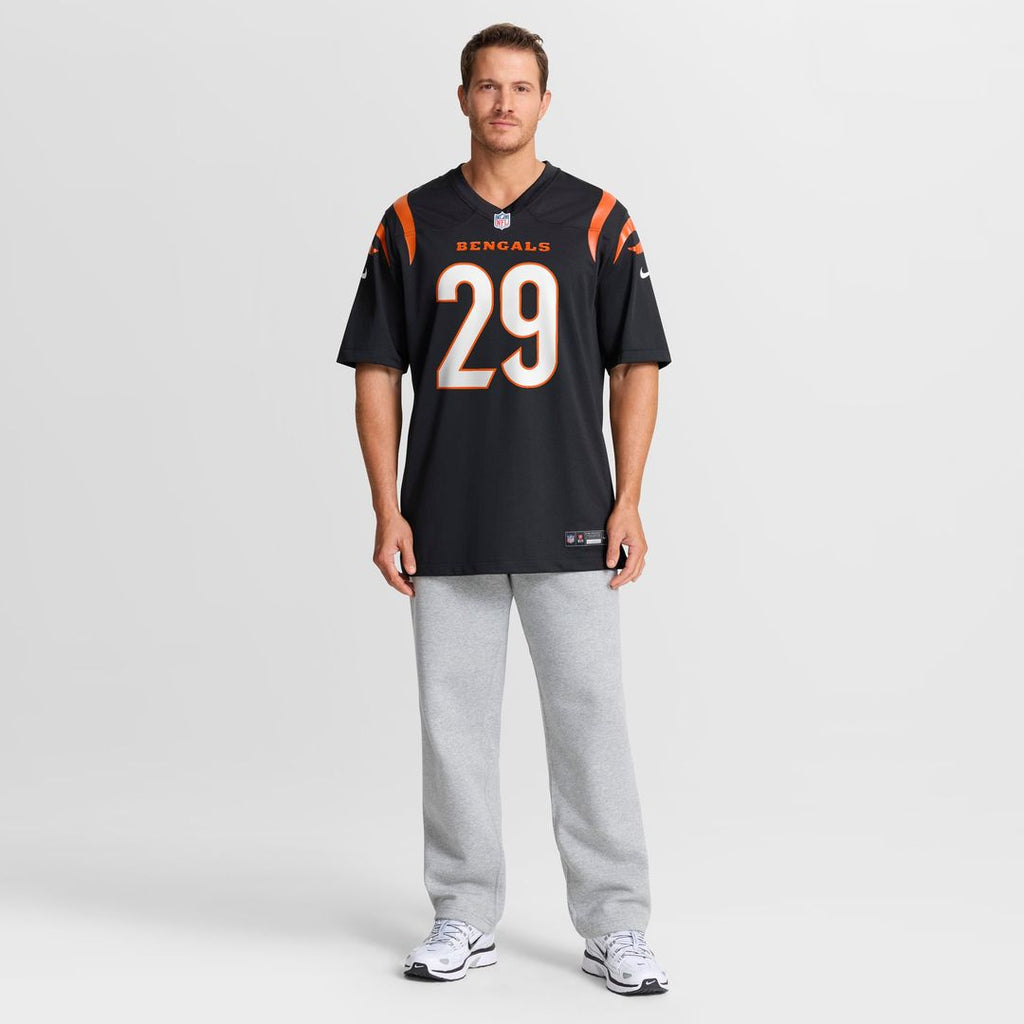 Kyle Dugger Cincinnati Bengals Black Team Game Jersey