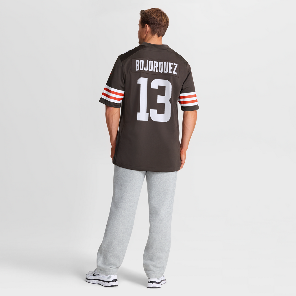 Corey Bojorquez Cleveland Browns Brown Game Jersey