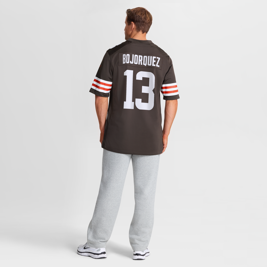 Corey Bojorquez Cleveland Browns Brown Game Jersey