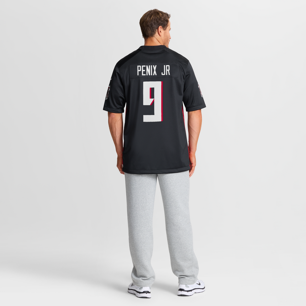 Michael Penix Jr. Atlanta Falcons Black Player Game Jersey