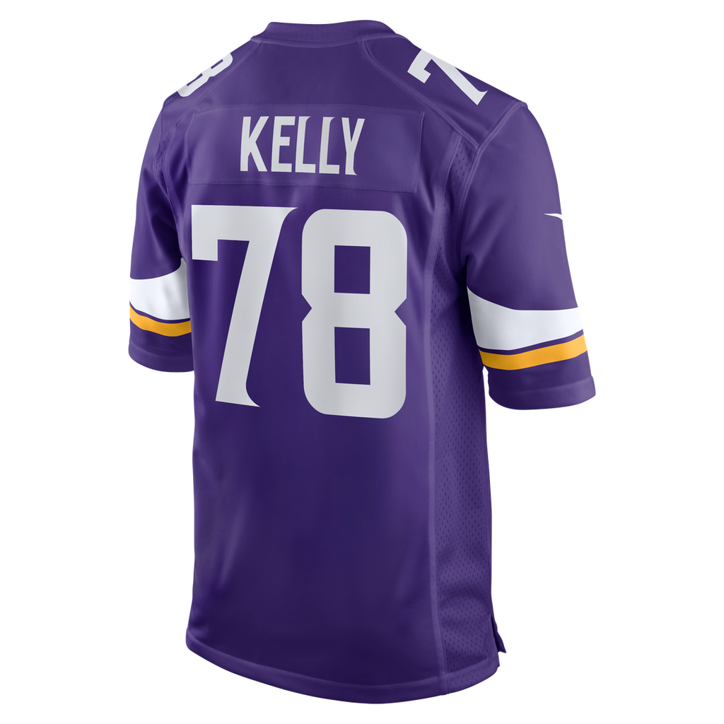 Ryan Kelly Minnesota Vikings Purple Team Game Jersey