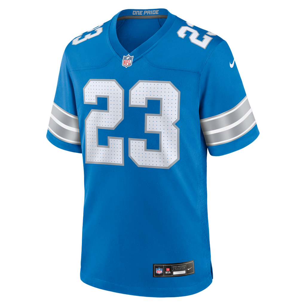Rock Ya-Sin Detroit Lions Blue Team Game Jersey