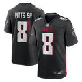 Kyle Pitts Sr. Atlanta Falcons Black Team Game Jersey