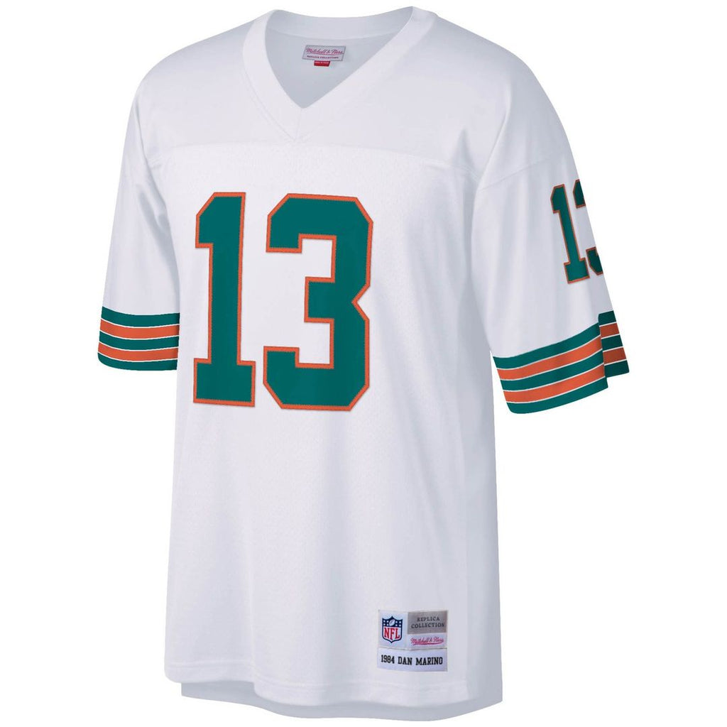 Dan Marino Miami Dolphins White Big & Tall 1984 Retired Player Replica Jersey