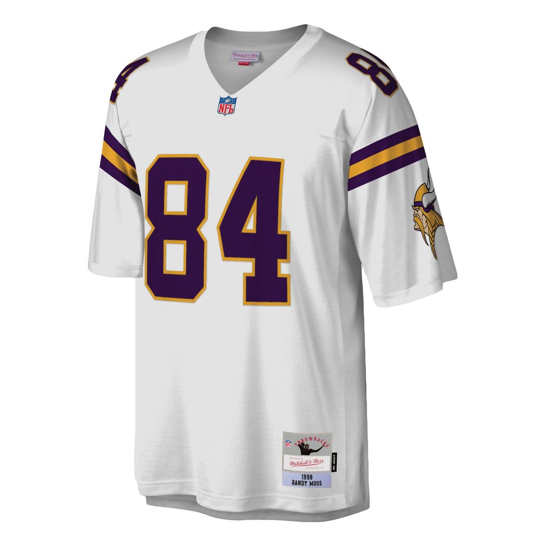 Randy Moss Minnesota Vikings White Legacy Replica Jersey