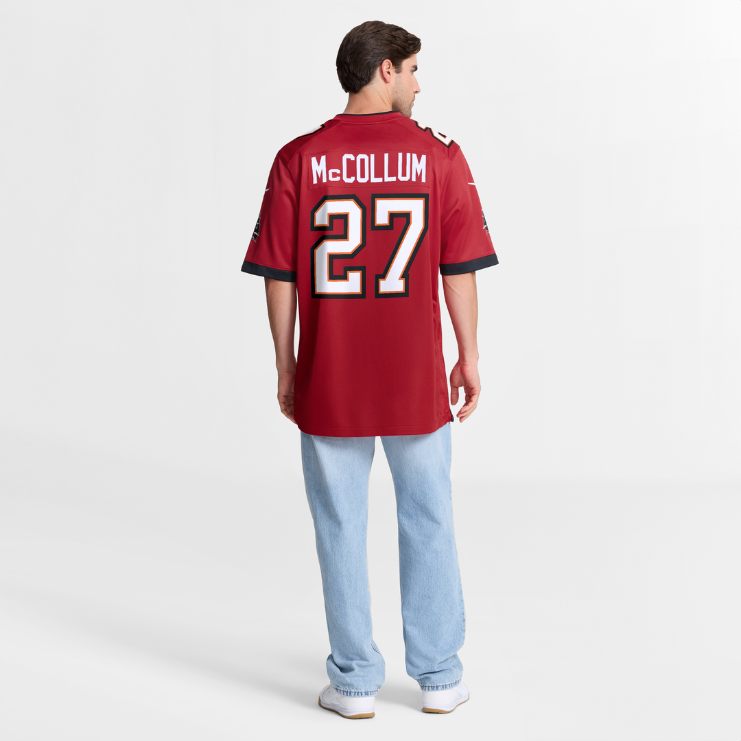 Zyon McCollum Tampa Bay Buccaneers Red Game Player Jersey