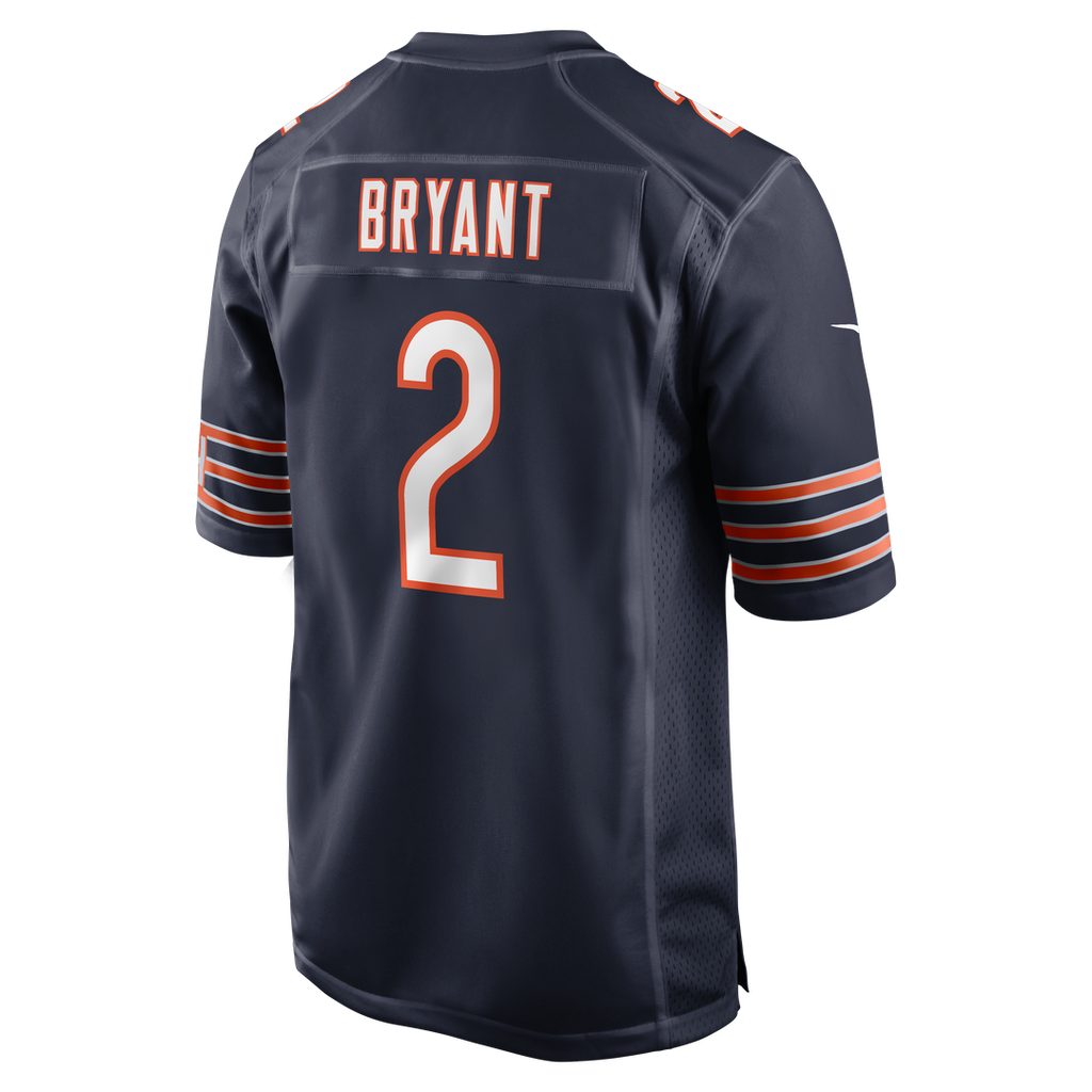 Coby Bryant Chicago Bears Navy Team Game Jersey