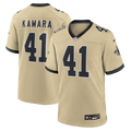 Alvin Kamara New Orleans Saints Gold Gameday Golds Alternate Game Player Jersey