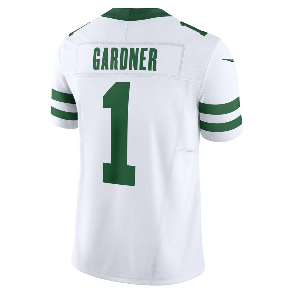Ahmad Sauce Gardner New York Jets Legacy White Vapor F.U.S.E. Limited Jersey
