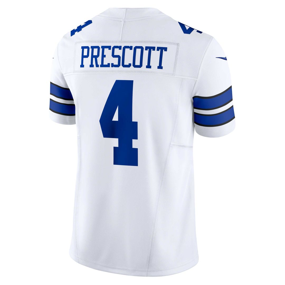 Dak Prescott Dallas Cowboys White Vapor F.U.S.E. Limited Jersey