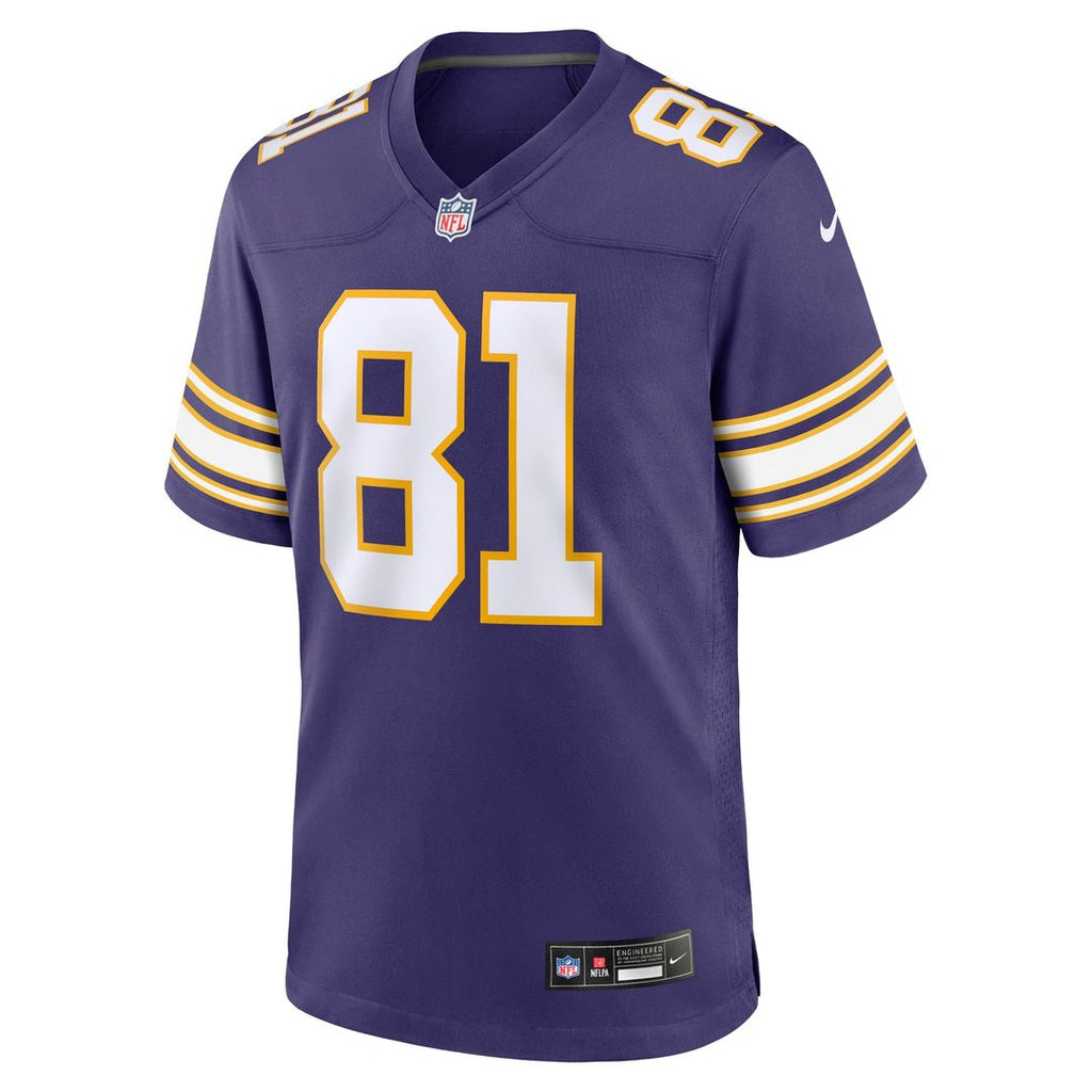 Carl Eller Minnesota Vikings Purple Retired Player Alternate Game Jersey