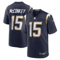 Ladd McConkey Los Angeles Chargers Navy Alternate Super Chargers Game Player Jersey