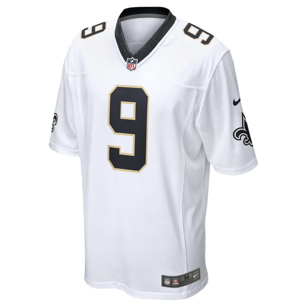 Drew Brees New Orleans Saints White Game Jersey
