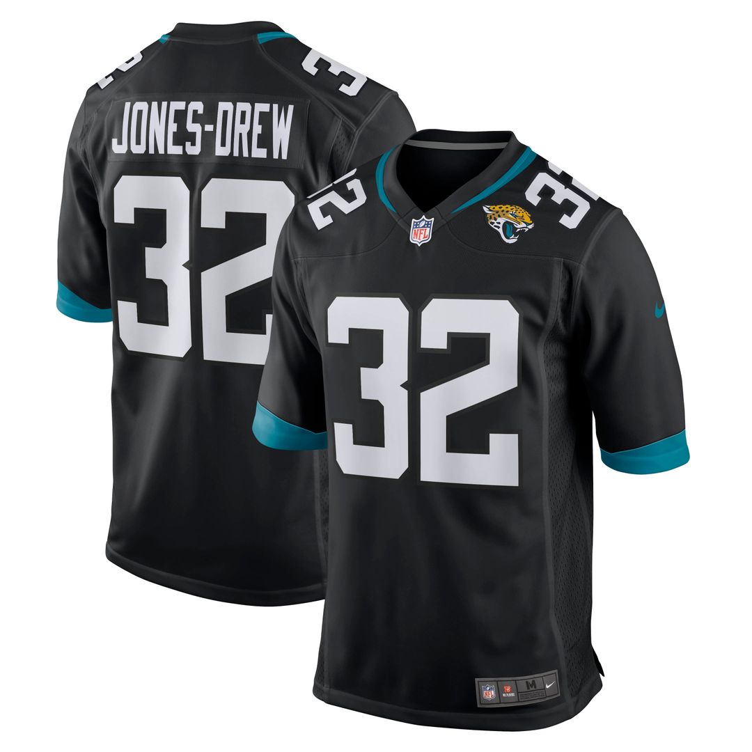 Maurice Jones-Drew Jacksonville Jaguars Black Retired Player Alternate Game Jersey