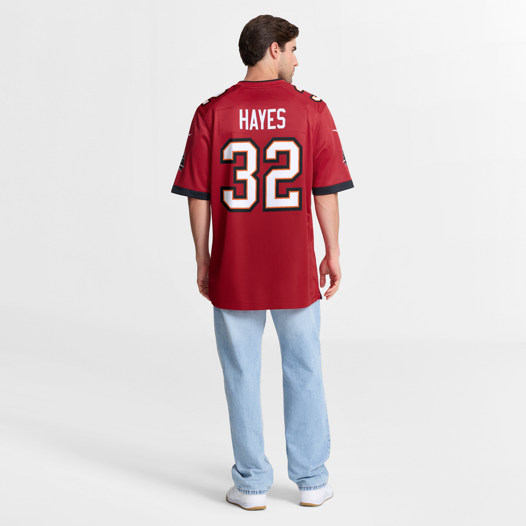 Josh Hayes Tampa Bay Buccaneers Red Game Jersey